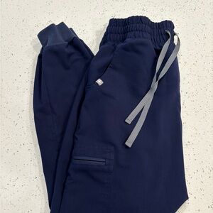 Figs Technical Collection Scrub Pants in Navy